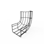 Wire mesh cable tray